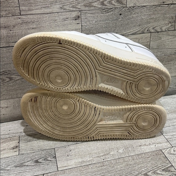 Nike Air Force 1 White Sneakers - Picture 6 of 7